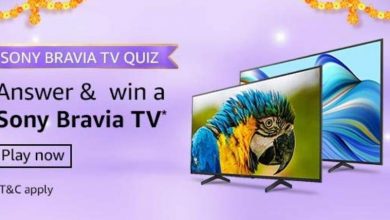 Sony Bravia TV Quiz Answers