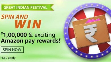 amazon great indian festival spin and win quiz