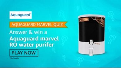 Amazon Aquaguard Marvel Quiz Answers