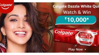 Amazon Colgate Dazzle White Quiz Answers