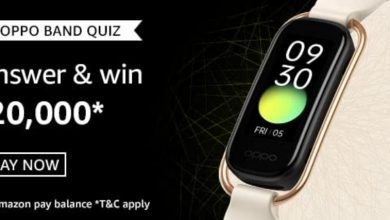 Amazon Oppo Band Quiz Answers