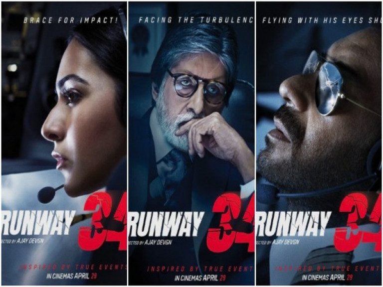 Runway 34 first look poster