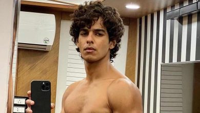 ishaan khatter goes shirtless