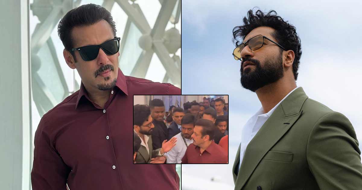 How Vicky Kaushal Reacts To Viral Video Where He Was Pushed By Salman